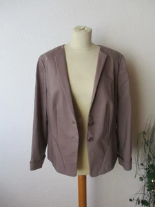 Comma, Damen Jacke-Blazer Gr. 46 schlammfarben wie neu - Bild 1 von 9