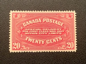 🏴‍☠️ Canada Stamp # E2 Mint OG NH VF - Picture 1 of 2