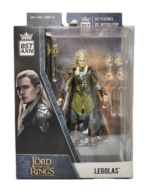 Figura de Acción Legolas El Señor de los Anillos BST AXN Manos Cuchillo Arco Flecha Nuevo Foto 1 de 4