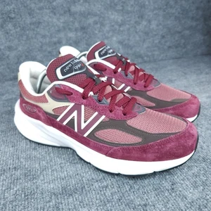 New Balance 990v6 Teddy Santis Shoes Mens Size 9.5 Burgundy Suede Made in USA - Picture 1 of 16