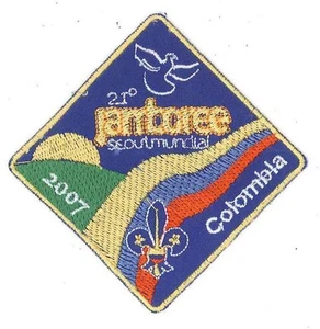 Parche contingente World Scout Jamboree Colombia Scouts 2007 - Imagen 1 de 1