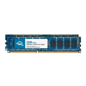 OWC 4GB (2x2GB) DDR3 1066MHz 1Rx8 ECC Unbuffered UDIMM 240pin Memory RAM - Picture 1 of 7