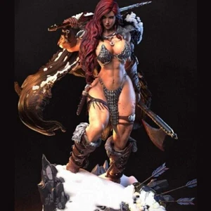 Red Sonja Sculpture (300mm)/Unpainted/Unassembled/GK/3D Print/Print on Demand - Bild 1 von 6