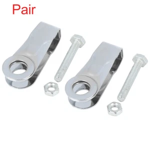 Pair 16mm Metal Motorcycle Chain Axle Adjuster Tensioner for Suzuki GS125 GN125 - Picture 1 of 7