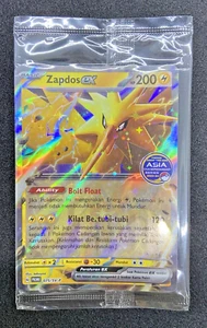 Special Pokemon Indonesia Zapdos EX 075/SV-P PROMO Asia Championship 2023-24 - Picture 1 of 5
