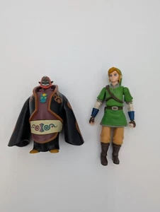 Figurine Jakks Pacific 3" Ganondorf e 4" Link come da foto - Nintendo - Foto 1 di 24