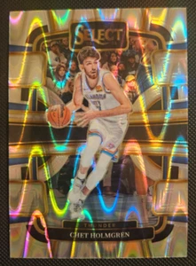 2023 Panini Select Tectonic Prizm #41 Chet Holmgren! - Picture 1 of 2