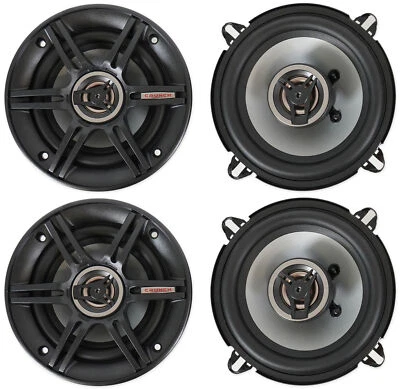 (4) Crunch CS525CX 5.25" Car Audio 2-Way Speakers 250 Watts Max 5 1/4" Inch - Image 1 of 4