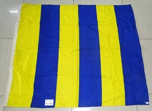 Military Royal Navy Signal Flag CODE G (54X46CMS) , maritime flags - Picture 1 of 7