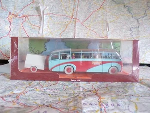 Le Bus de la Swissair de l'Affaire Tournesol 1/43 Atlas en boite - Imagen 1 de 5