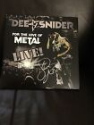 Vinyl Records- Dee Snider- For The Love Of Metal- Live- Signed By Dee Snider