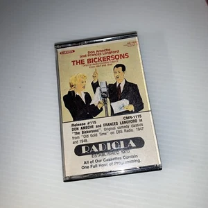 The Bickersons Radiola Cassette Tape Release 115 Radio Comedy Classics 1947-1948 - Picture 1 of 8