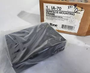 Original Nutone IA-70 Aufputzrahmen schwarz lackiert - Bild 1 von 2