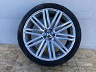 BENTLEY CONTINENTAL GT SPEED 21' INCH RIM WHEEL WITH TIRE FACTORY OEM  (11-17) 2