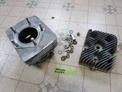 Vintage 73 Scorpion Stinger 340 Snowmobile Mag Cylinder & Head - Image 1 of 4