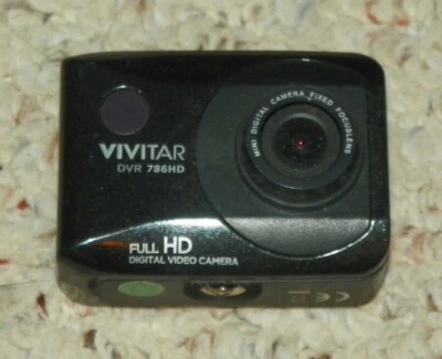 Vivitar Full HD Action Camera DVR786HD Black - 1080p HD Action Cam Video - Image 1 of 2
