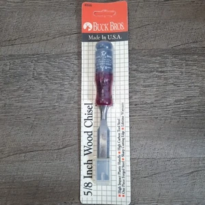 Wood Chisel 5/8” NOS Buck Bros Made In USA High Impact tool New - Picture 1 of 1