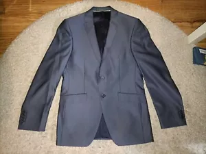 Hochwertiger Hochzeitsanzug Wilvorst Mit Hose+Weste Silbergrau Satin Gr 94 Top! - Bild 1 von 9