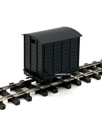 HOn2-1/2/HOn30/HOe Scale Sugiyama Narrow Gauge Boxcar Brass RTR H0e Wagon Van - Image 1 of 4