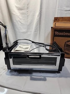 NOS. Vintage Tostapane cromato Toastmaster forno broiler modello 5230 / 5230A - Foto 1 di 15