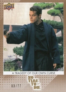 JAMES BOND NO TIME TO DIE (2025) - TEAL PARALLEL  BASE CARD 90 (03/77) - Picture 1 of 1