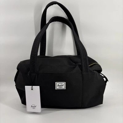 Herschel Strand Small Duffel Bag 12.5L Black Diaper Bag NWT NEW - Image 1 of 4