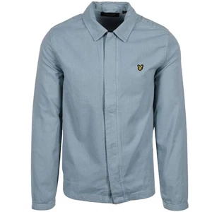 Lyle & Scott Washed Drill Overshirt Away Blue Jacket - Picture 1 of 3