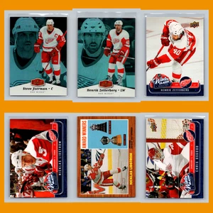 Detroit Red Wings Lot 6 Hockey Cards Flair Showcase Steve Yzerman NM Hockey NHL - Picture 1 of 8