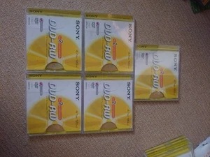 Sony DVD-RW 4.7GB 120 Min Re-writable Disc DVD New - Photo 1/3