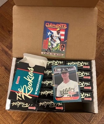 (Lote de 2) 1987 Donruss “The Rookies” SET Sellado - McGwire, Maddux, Bo Jackson RC Foto 1 de 4