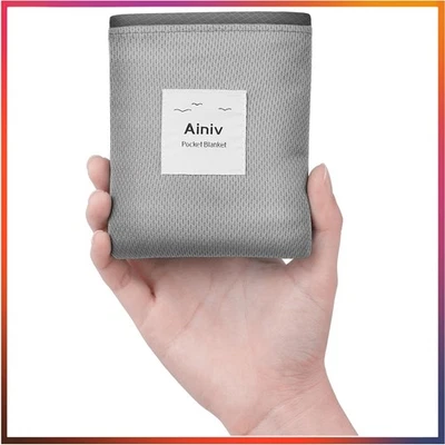 Ultraleichte Mini Picknickdecke 110x140cm - Sand- und Wasserabweisend für Abe... - Bild 1 von 4