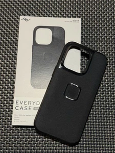 USED Peak Design Everyday Case for iPhone 14 Pro - Charcoal - Picture 1 of 2