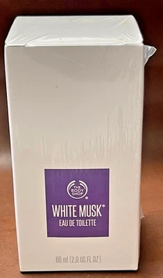 The Body Shop White Musk Eau de Toilette Eau de Toilette 60ml 2fl.oz Raro Descontinuado NOVO - Imagem 1 de 4