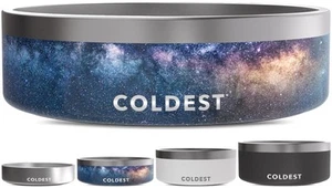 Coldest Dog Bowl - Anti Rust Metal, Non Slip, 3 Layers Insulated Stainless St... - Picture 1 of 9