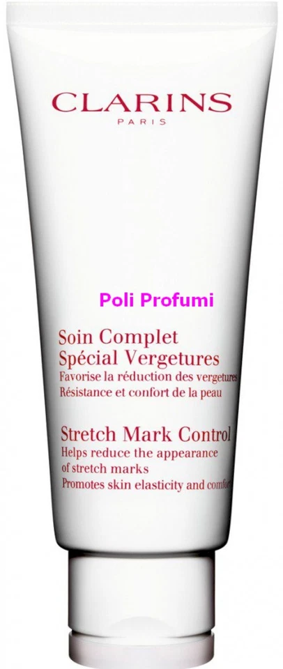 Clarins paris soin complet spécial vergetures 200ml - Immagine 1 di 1