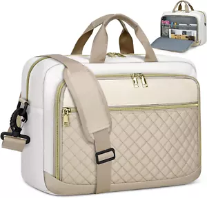 NEWHEY Laptoptasche 17,3 Zoll Für Damen Laptop Aktentasche Computertasche Laptop - Bild 1 von 12