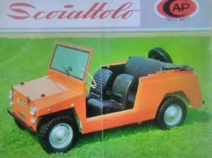 Fiat 500 Scoiattolo carrozzeria Arrigo Perini depliant brochure originale - Foto 1 di 4