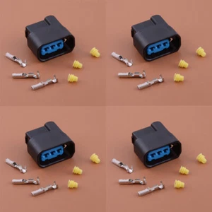 4x Ignition Coil Connector Pigtail Plug w/o wire Fit For Honda Civic Accord ky - Picture 1 of 6