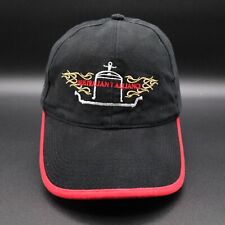 Australian Alliance Hat Cap Strap Back Red Black Baseball One Size Logo