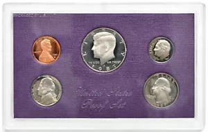 1988 United States Proof Set w/ Box & COA - Picture 1 of 4