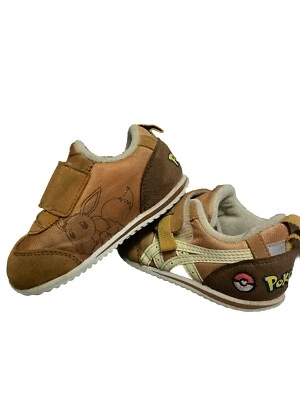 ZAPATILLAS ASICS POKEMON INFANTILES EEVEE MARRÓN ZAPATOS 5.5 Foto 1 de 4