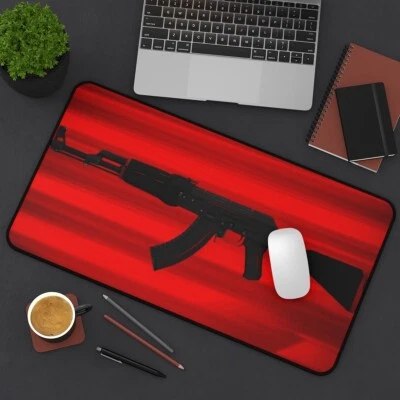 Gaming Mauspad, CSGO Mauspad, Schreibtischunterlage, AK-47 | Redline 30x56 cm - Bild 1 von 4