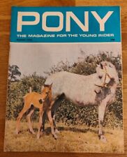 MAGAZINE - Pony The Magazine For The Young Rider Equestrian March 1976 