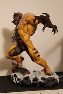Sabretooth Xmen Collectors Edition Statue Sideshow 1/4 Statue 🔥