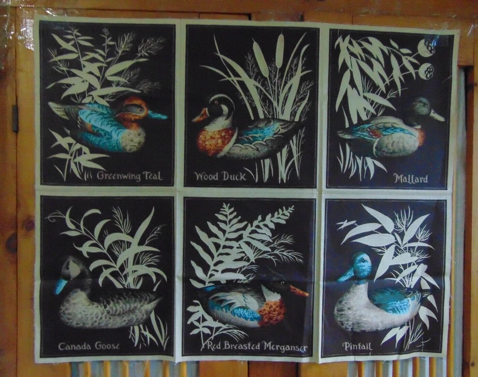 Bosque de corte y costura de pato 6 bloques nuevo Foto 1 de 4