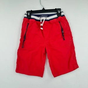 Mini Boden Adventures Cargo Shorts Kids Size 9 Red Blue RWB School Summer Camp - Picture 1 of 7