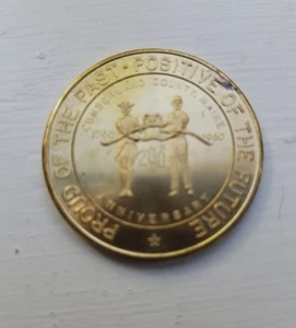 1760- 1960 Cumberland County Maine 200th Anniversary Medal Bg - Picture 1 of 2