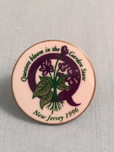 The Questers Nueva Jersey 1996 Convención Solapa Pin Pulsador Insignia - Imagen 1 de 5