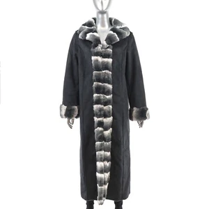 Dennis Basso Faux Fur Coat- Size S-M - Picture 1 of 8