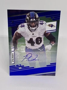 Patrick Queen 2021 Panini Prestige Xtra Points Auto Blue /99 #24 - Picture 1 of 2
